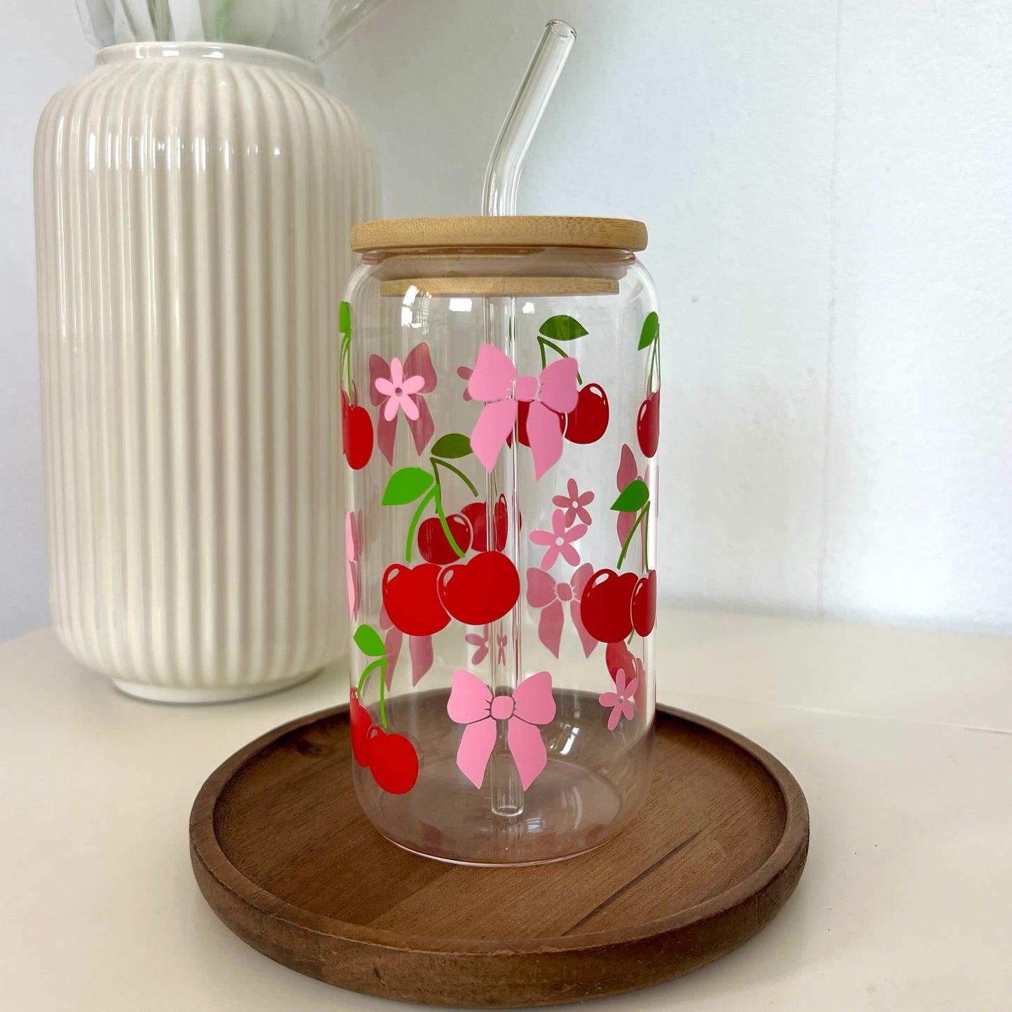 Cherry Coquette | Bamboo Tumbler