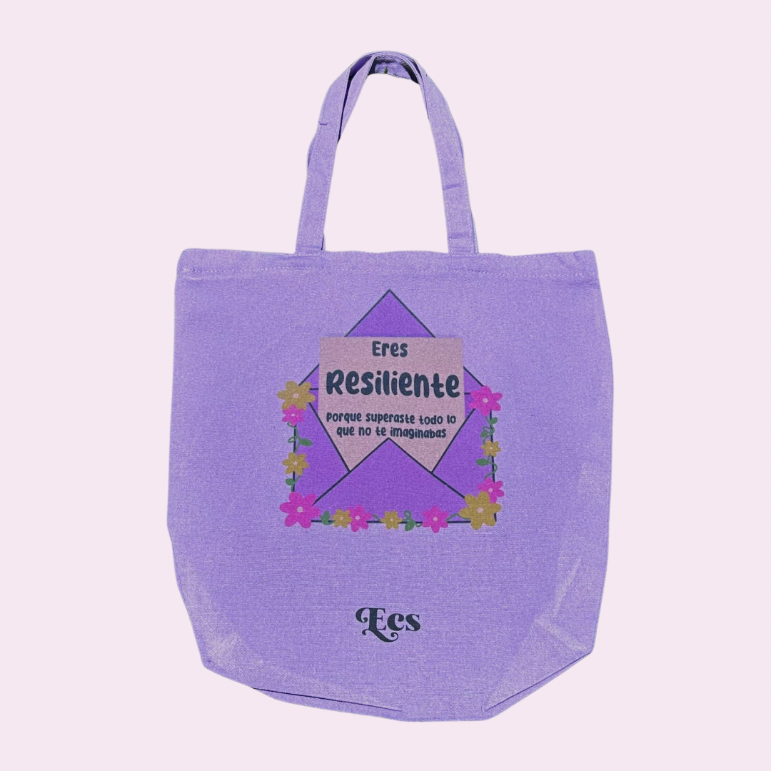 Eres resiliente porque superaste todo lo que no te imaginabas | Tote Bag