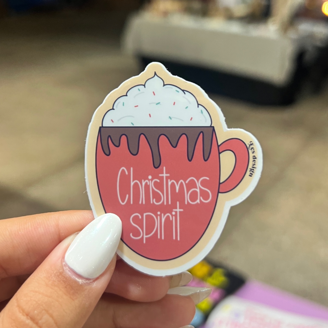 Hot Chocolate Christmas | Premium Sticker