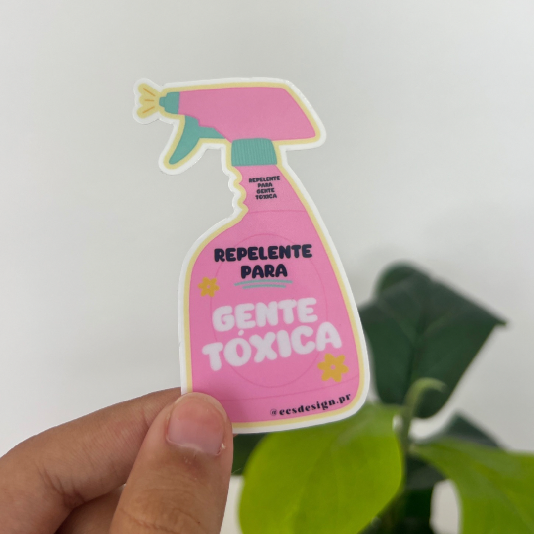 Repelente para gente toxica | Premium Sticker