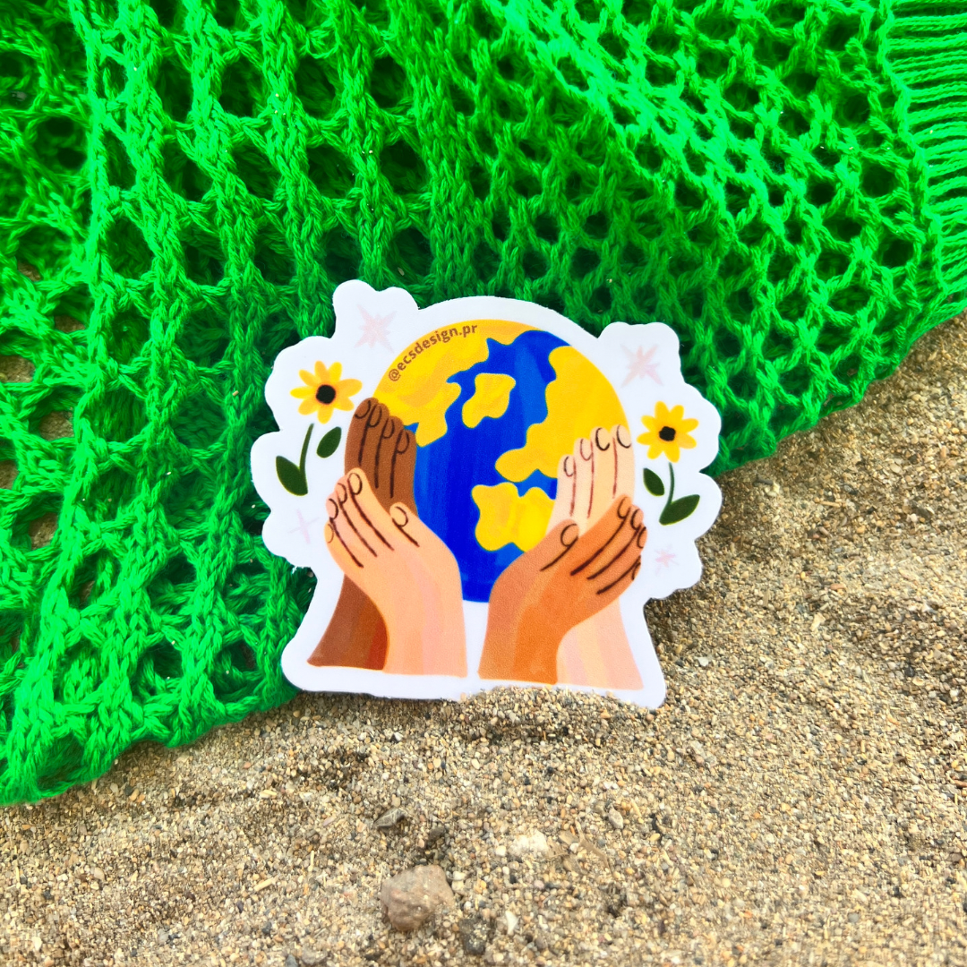 Igualdad & Equidad en el Planeta | Premium Sticker