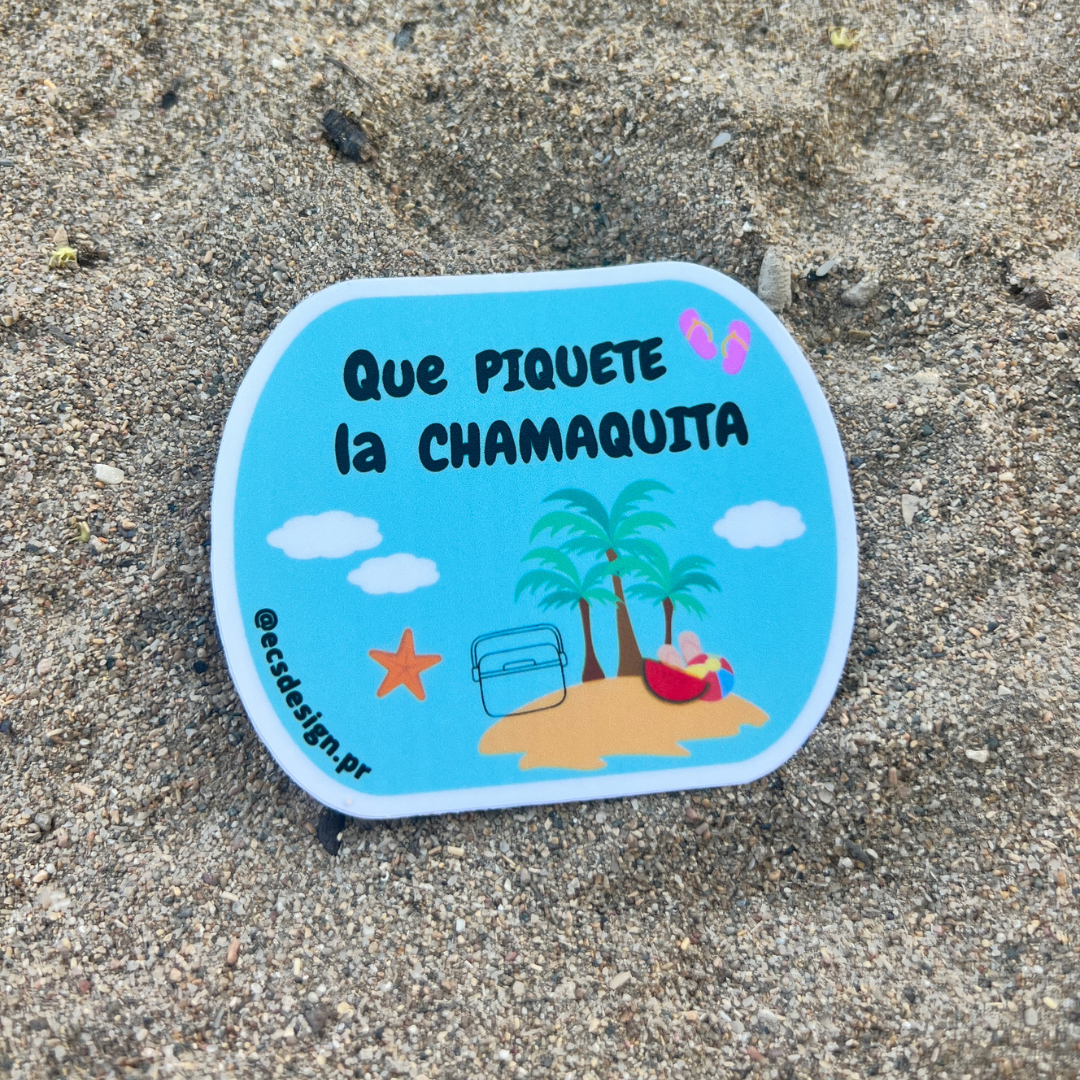 Que piquete la chamaquita | Premium Sticker