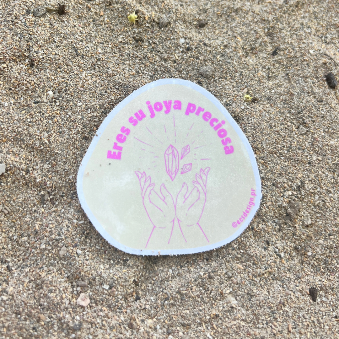 Eres su joya preciosa | Premium Sticker