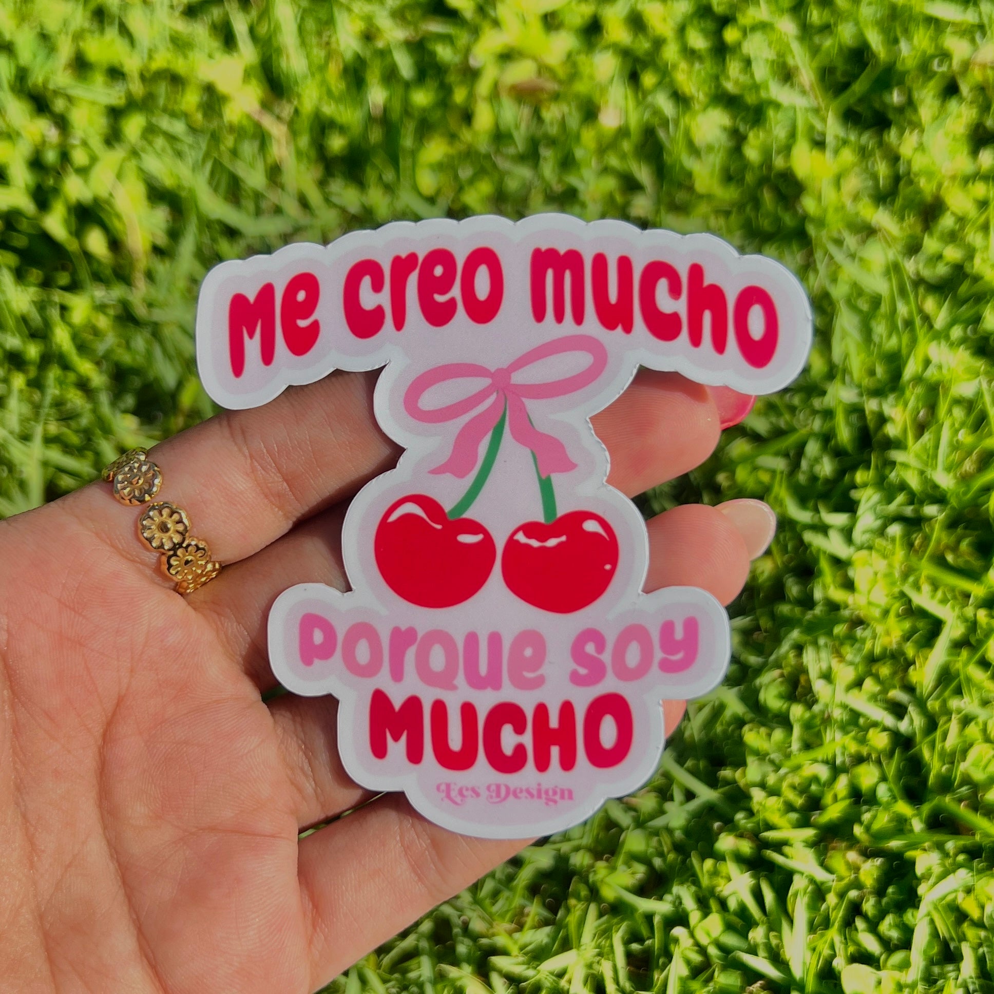 Me creo mucho porque soy mucho | Premium Sticker