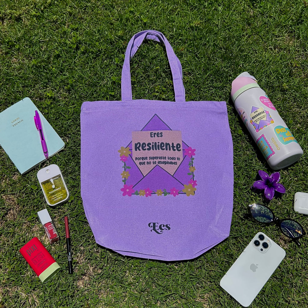 Eres resiliente porque superaste todo lo que no te imaginabas | Tote Bag