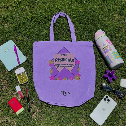 Eres resiliente porque superaste todo lo que no te imaginabas | Tote Bag