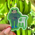 Sapo Concho Fotógrafo DTMF | Premium Sticker