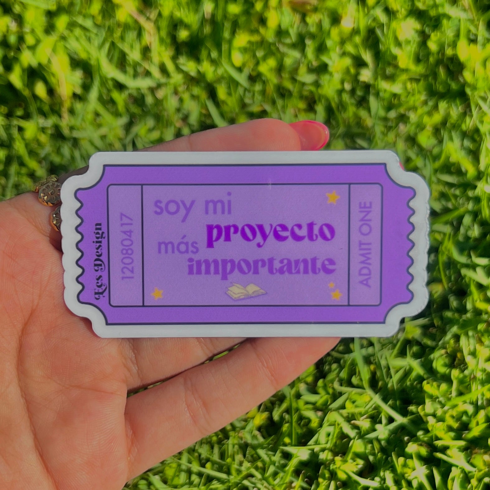Soy mi proyecto más importante | Premium Sticker