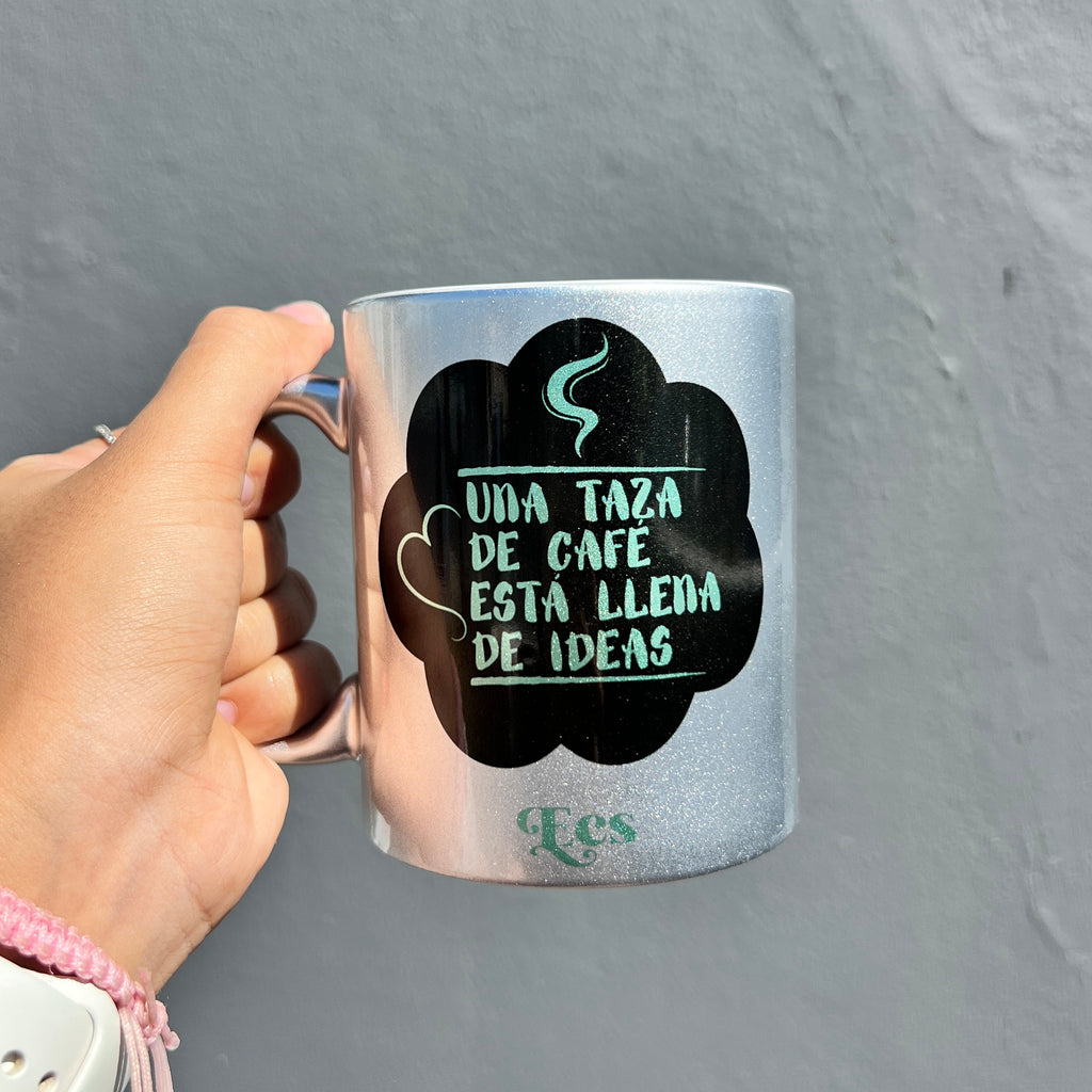 Una taza de café está llena de ideas | Taza Sublimada