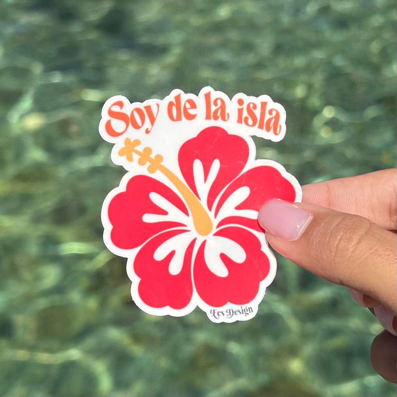 Soy de la isla | Premium Sticker