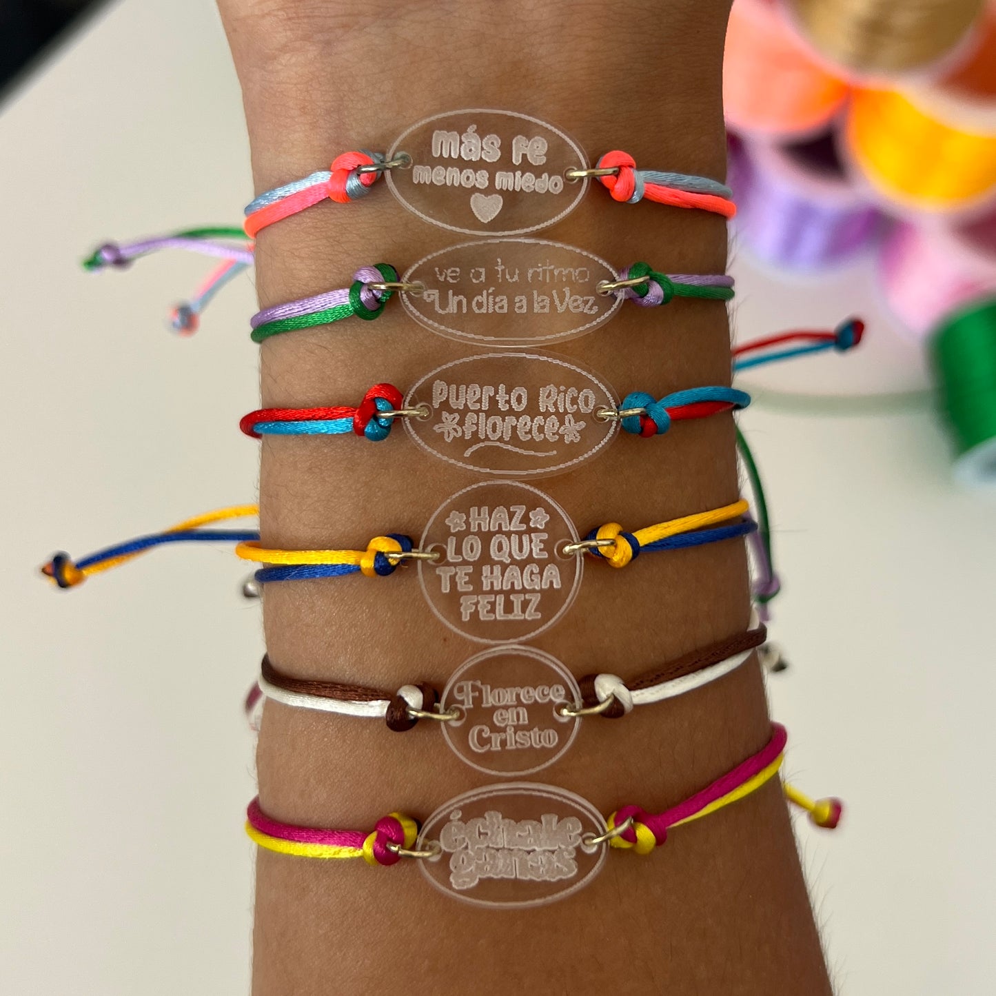 Satin Bracelets | Pulseras en Hilo Satín