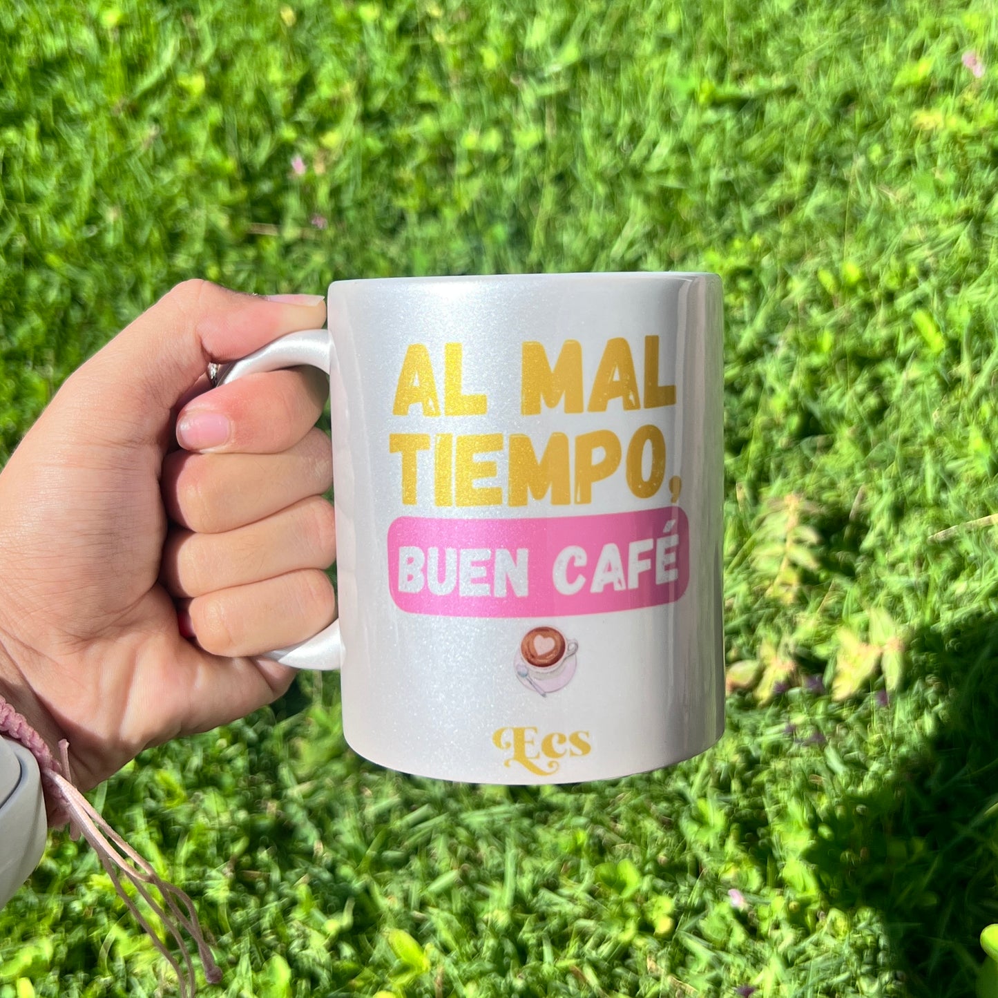 Al mal tiempo, buen café | Taza Sublimada