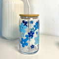 Blue Flowers | Bamboo Tumbler