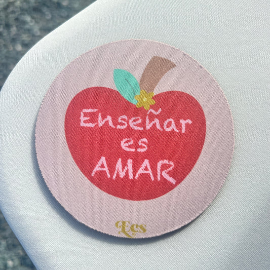 Enseñar es Amar | Porta vaso