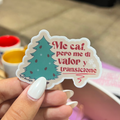 Me caí, pero me di valor y transicione | Premium Sticker