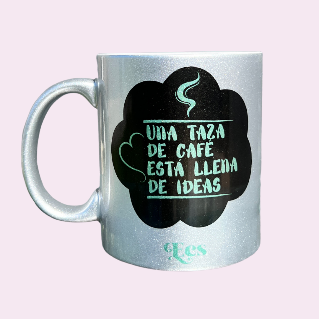 Una taza de café está llena de ideas | Taza Sublimada