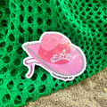 Cowgirl Hat | Premium Sticker