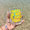 Haz lo que te haga feliz | Taza Clear