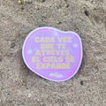 Cada vez que te atreves el cielo se expande | Premium Sticker